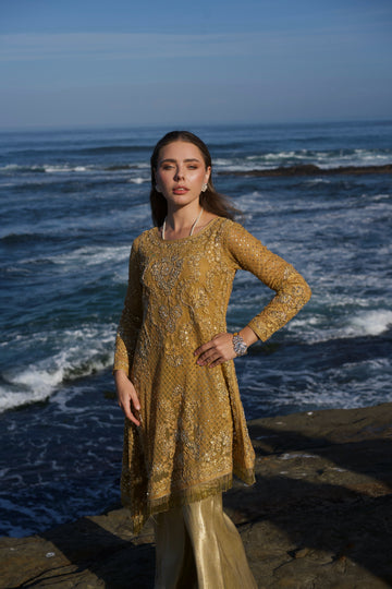 Zara - Handcrafted Formal Gharara Ensemble