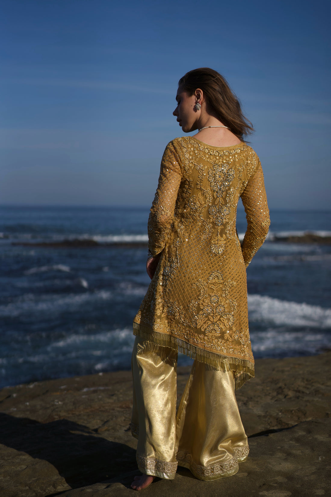 Zara - Handcrafted Formal Gharara Ensemble